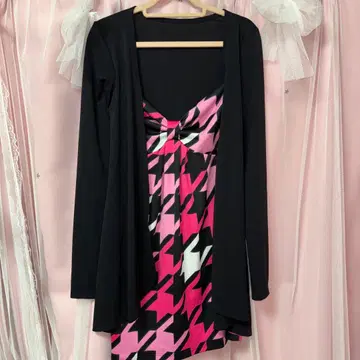 [ GOLDS ] golds infinity 원피스 긴팔, 블랙핑크