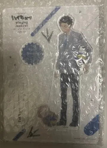 하이큐 playing 마스코트 아크릴 스탠드 플레이트 아카아시