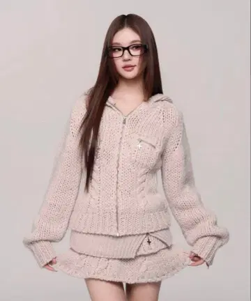 andwang LowGaugeZip SetUp 스커트&이너 팬츠만