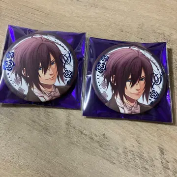 오토메이트 오토후유 박앵귀 사이토 하지메 캔뱃지 2개 세트