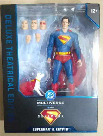 [ DC멀티버스 ] 슈퍼맨 & 크립토 맥팔렌 토이즈