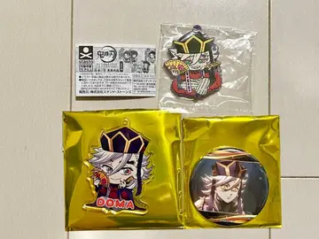 귀멸의 칼날 도우마 아크릴 키링 캔뱃지 러버 스트랩