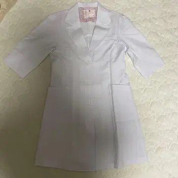 와코루 여성용 흰 옷 닥터 코트