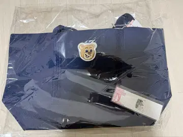 러브러리 바이 페이 올드 테디 토트백 네이비 대