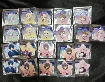 하츠네 미쿠 트레이딩 별 모양 캔뱃지 칠석 ver 세트 묶음 판매