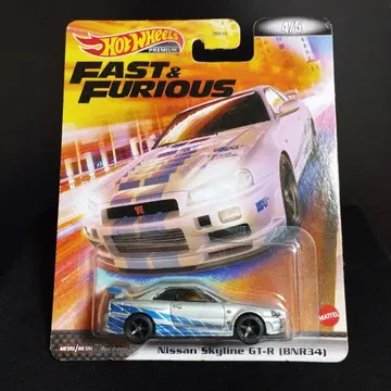핫휠 와일드 스피드 닛산 스카이라인 GT-R BNR34
