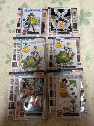 드래곤볼 제일복권 F상 ACLLECT F상 5종 6개 세트