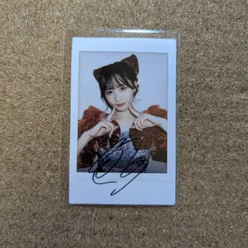 CANDY TUNE 캰츄 타치바나 코토미 온특 사인 폴라로이드