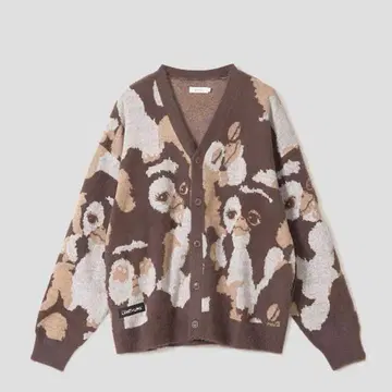 그라니프 기즈모 하니카미 패턴 자카드 V넥 가디건 SS 사이즈