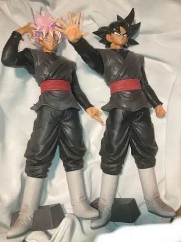 Grandista 오공 블랙 & 초사이어인 로제 피규어 (상자 없음)