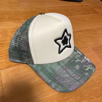 스타 팀 스타 팀 메쉬 캡 그린