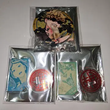 극락 거리 체인 달린 캔뱃지 타츠오미 아크릴 스탠드 테츠요키 요키 다라