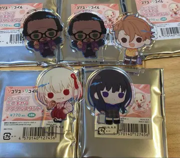 리코리스 리코일 트레이딩 미니 캐릭터 아크릴 스탠드 5종 세트