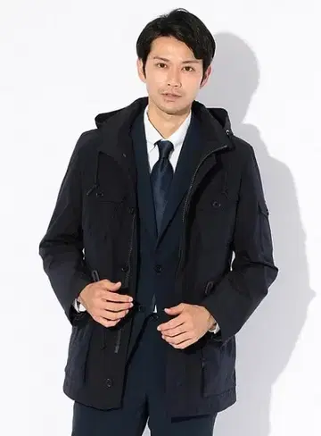 Mackintosh Philosophy TROTTER 블루종 코트