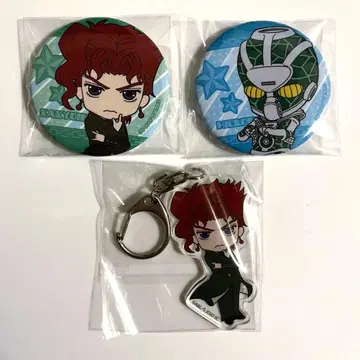 죠죠의 기묘한 모험 캔뱃지 아크릴 키링 카쿄인 노리아키 묶음 판매