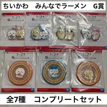 치이카와 제일복권 모두 함께 라멘 G상 러버 컬렉션 컴플리트