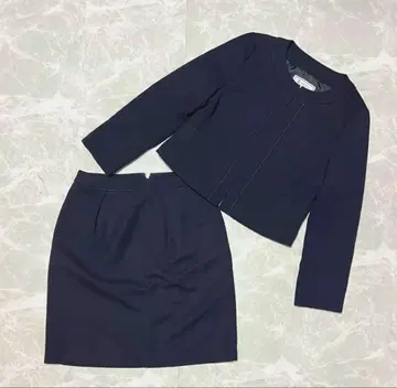 ROPE PICNIC 노카라 자켓 셋업 네이비 36