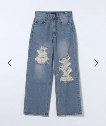 JEANASIS 크러쉬 스트레이트 데님