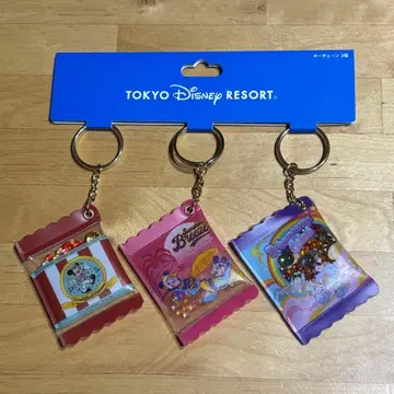 도쿄 디즈니 리조트 키체인 3개 세트