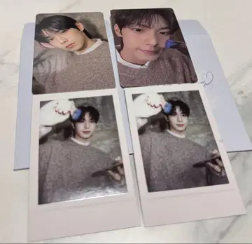 리브 랜덤 4종 세트 트레이딩 카드 폴라로이드 팬미팅