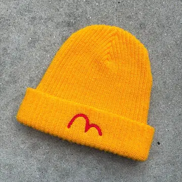 EVISU 에비수 니트 모자 모자 꽁지 비니 구제 의류