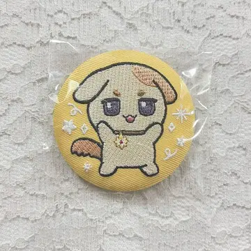 니지산지 IMPACT 자수 캔뱃지 키이로노코