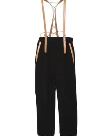 AMERI vintage 살로펫 포함 팬츠 / 블랙 / M