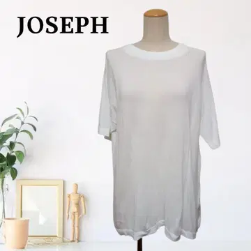 zB826 [ M ] JOSEPH 모크넥 티셔츠 오버 사이즈 니트