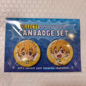 Free! 모아봐! 캔뱃지 세트 하즈키 나기사