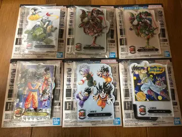 제일복권 드래곤볼 40주년 F상 아크릴 스탠드 6종 세트