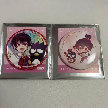 컬러풀 피치 유안군 캔뱃지 2개 산리오