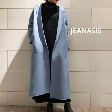 지나시스 숏 비버 리버 맥시 코트