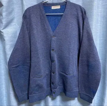 빈티지 가디건 니트 멜란지