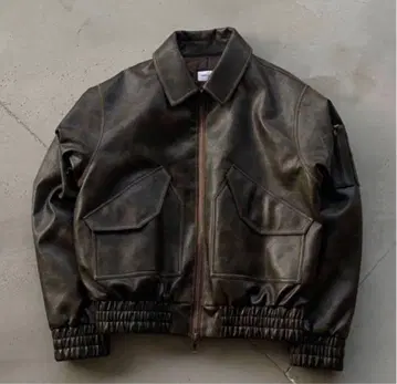 ANDER HUNK 언더한클 가죽 자켓