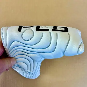 핑 PING 퍼터 커버 PLD 핑형 블레이드형 골프헤드커버 화이트