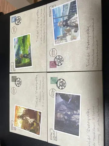 바이올렛 에버가든 DVD 1-4권 세트