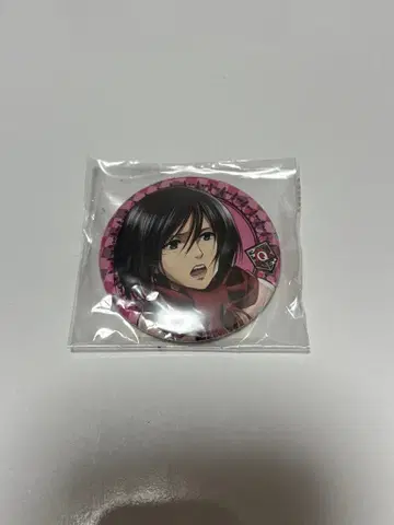 진격의 거인 캔뱃지 미카사 후지큐 하이랜드