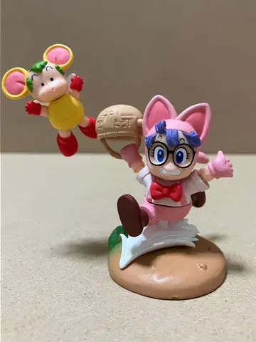 HG Dr. 슬럼프 아라레짱 아라레짱과 갓짱 A 피규어