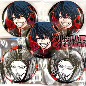 도겐안키 이치노세 시키 만화전 홀로그램 캔뱃지 마네키네코 캔뱃지 5점