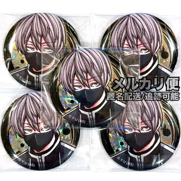 도겐안키 코고자키 진 만화전 홀로그램 캔뱃지 5점 원작