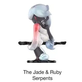 POPMART AZURA 제이드 & 루비 서펀트