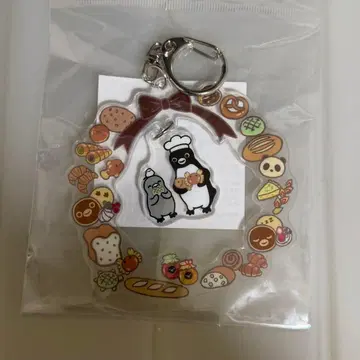 Suica 수박 펭귄 아크릴 키링 빵 흔들흔들 키링