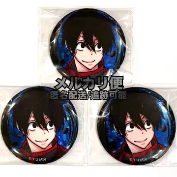 도원암귀 요도가와 마스미 만화전 트레이딩 홀로그램 캔뱃지 3점 원작