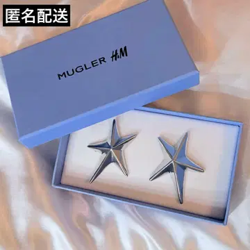 MUGLER H&M 별 모양 귀걸이 실버