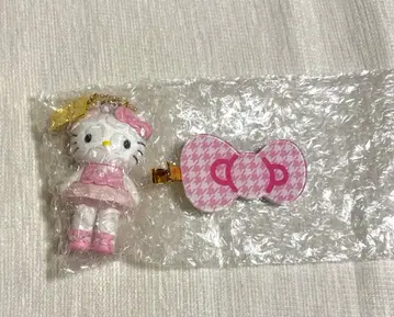 헬로키티전 시크릿 마스코트 참 B 5 발레 앞머리 클립
