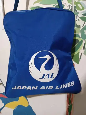 JAL 에어라인백 쇼와 레트로 AIR LINE BAG 일본제