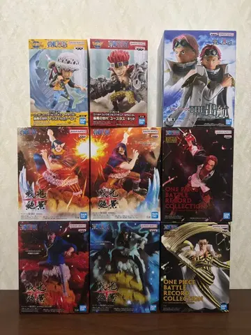 원피스 피규어 묶음 판매 9체