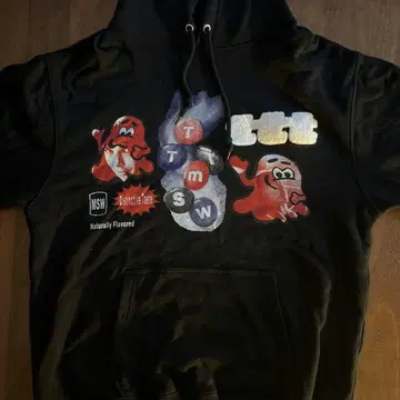 TTT MSW 블랙 후드티