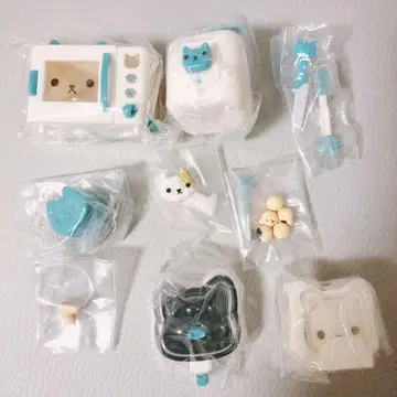 냥코 주방 냥코 가전제품 묶음 판매 가챠 미니어처 고양이 고양이