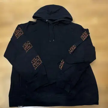 XLARGE 블랙 후드 부착 후드티